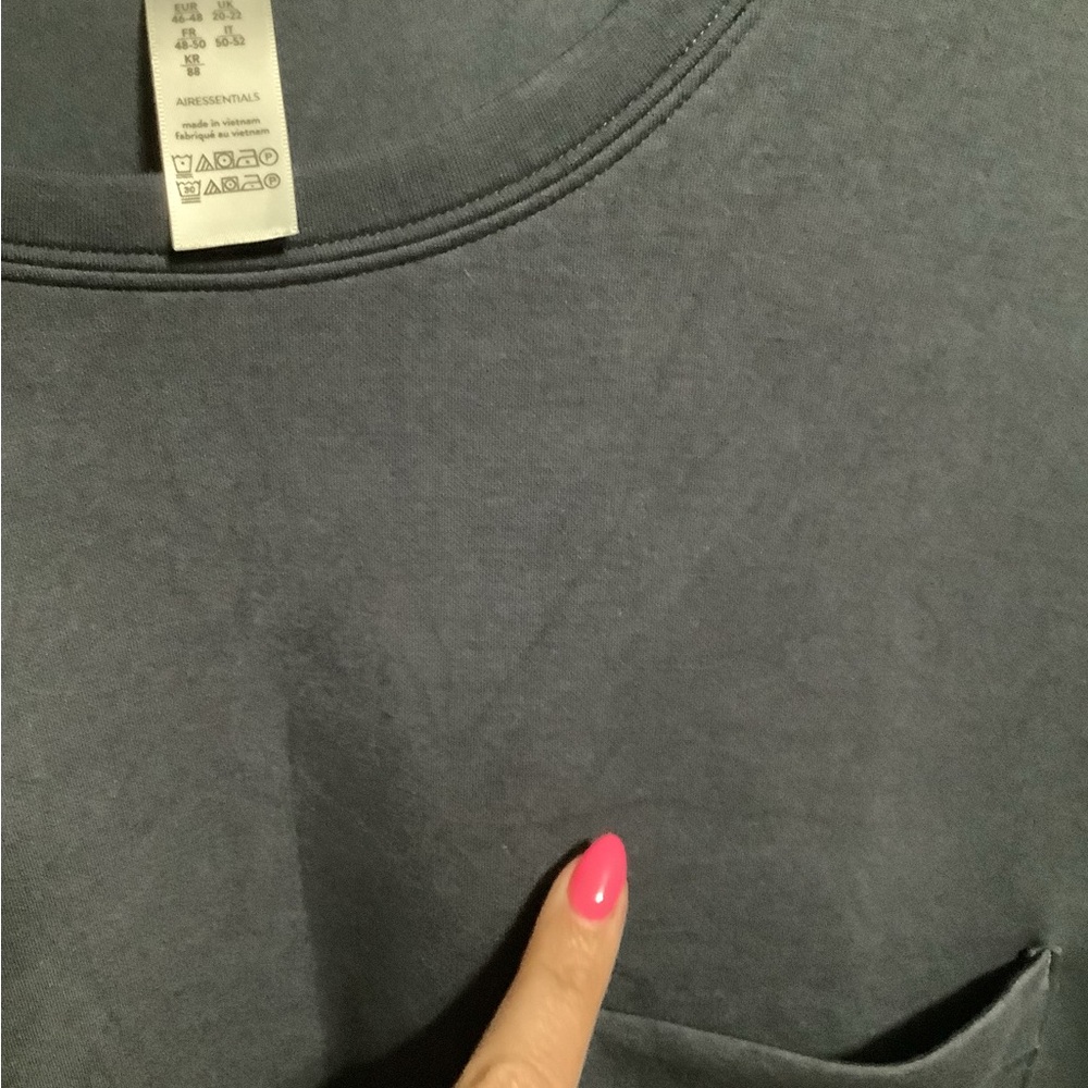 SPANX Dark Blue Crop Top XL - Picture 5 of 8